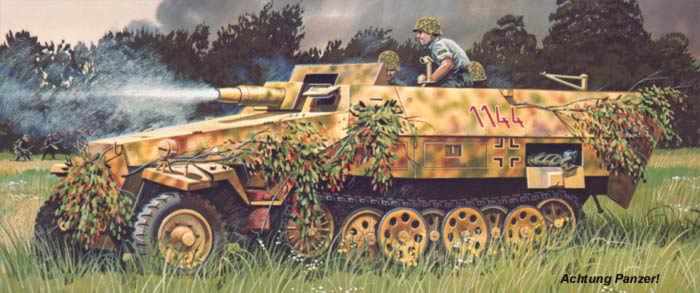 mittlere Schtzenpanzerwagen Sd.Kfz.251/9 Ausf D