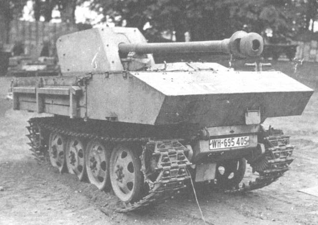 7.5cm PaK 40/4 auf Raupenschlepper Ost (Sf)