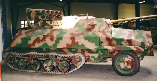 15cm Panzerwerfer 42 auf Selbstfahrlafette Sd.Kfz.4/1