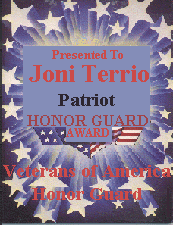 American Honor Guard Award