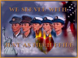 Women/we served with Just as much Pride