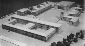 A model of the Gauforum as it was planned