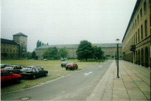 Part of the buildings of the Gauforum