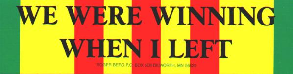 Winning Sticker