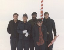 The Guys!!! (From left to right): EMCS Ackerman, Clay Bogott, Ivory Sostand, Noel Daigneault, and Ivan Goss.