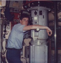Steve checking out the #2 periscope.
