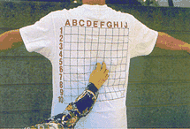 Back scratching t-shirt