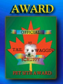Scruffy's Award