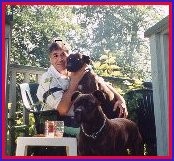 Me on Dad's lap