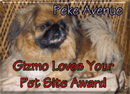 Thank you Peke Avenue and all the Pekes'!!...Hi Wally!