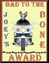 Joey's Award