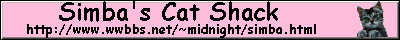 Simba's Cat Shack