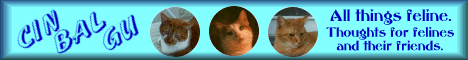 Three Cats Think on All Things Feline at CINBALGU's Homepage