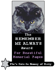 Dusty's Remeber Me Always Award