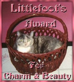 Littlefoot's Award