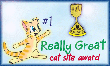 Really Great Cat Site Award