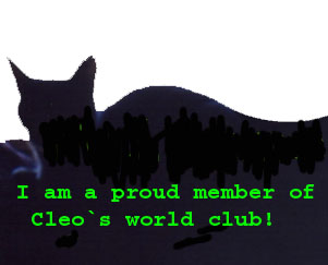 Lucy Is A Proud Member Of Cleo's World Club