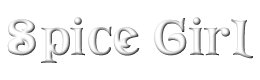 Plastic text - with cut out