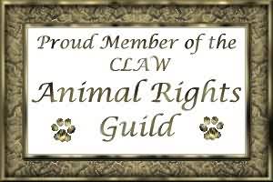 Proud Member of CLAW Animal Rights Guild