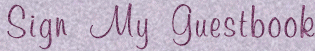 Sign My Guestbook