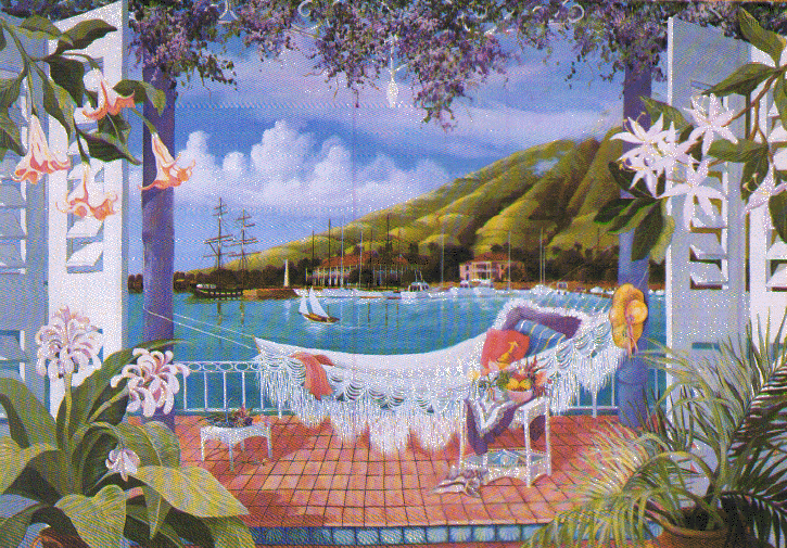 Kick back guys & dig my awards.  This heavenly picture is called Champagne Wishes & Paradise Dreams by Shari Hatchett, Palm Beach, FL
