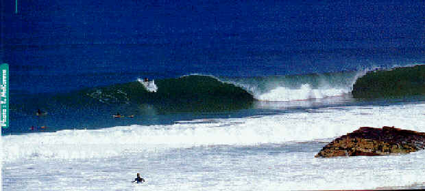 Hossegor ,la piste