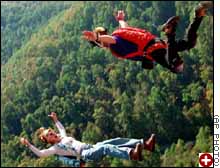 parachutists