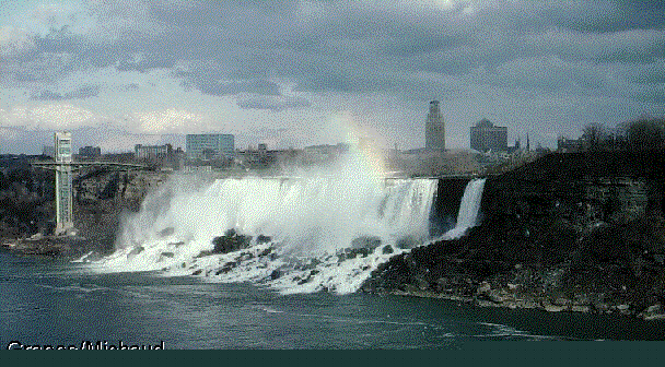 American side of Niagara Falls