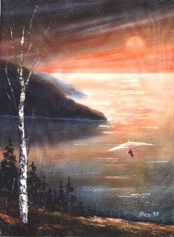 Le chemin de lumière par Alice