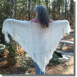 100% mohair Shawl