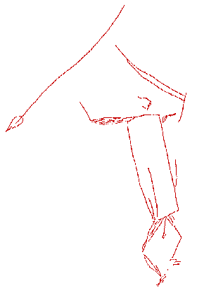scratched warrior