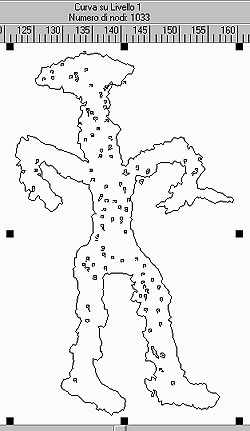 An autotraced figure