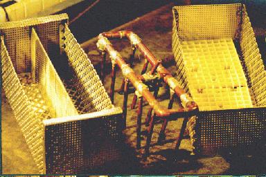 Bottle rinser, apart
