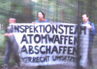 Inspection team Abolish Nuclear Weapons - realize international law
