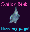 Sailor Bink likes my page!