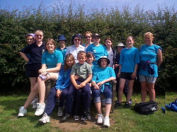 Holderness Rangers at Summer camp