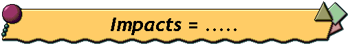 Impacts = .....