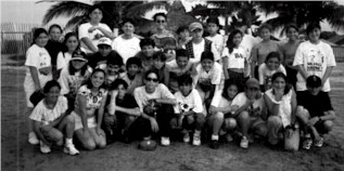 Tropa en la playa