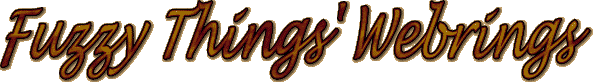 Fuzzy Things' Webrings