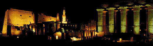 [temple at night]