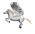 [small flying pegasus]