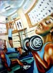 in teh gym