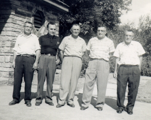 Eddie,Henry,Frank,Joe&Wm.1960