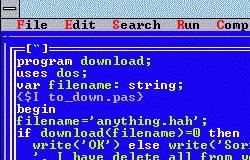 You need some programs?