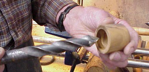 Making a protector for the tail stock