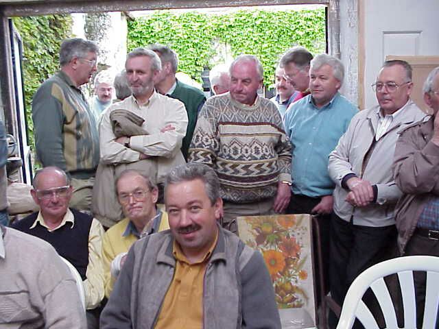 Cork Woodturners and visitors enjoy his demonstration