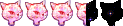 [Three 1/2 Kitties]