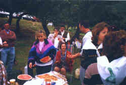 Preparando la comida