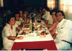 En el banquete de bodas