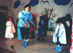 Representaci�n teatral en el colegio